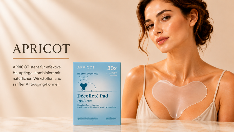 APRICOT Hautpflege mit wiederverwendbaren Silikonpads für eine nachhaltige Beauty-Routine und ein gepflegtes Hautbild.