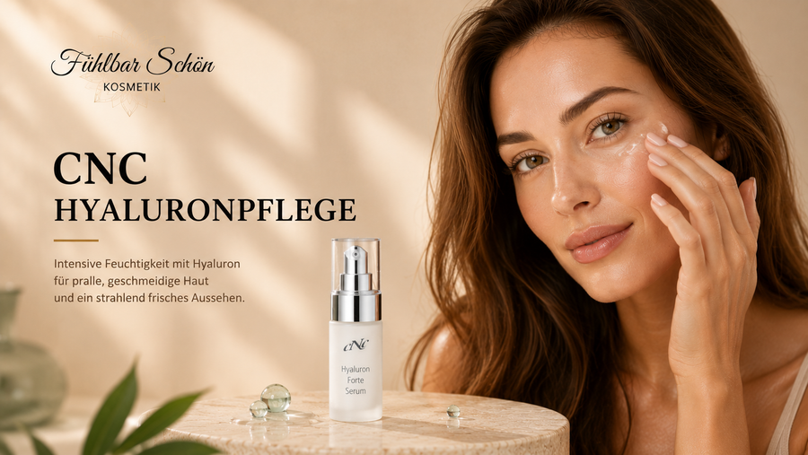 CNC Hyaluronpflege für intensive Feuchtigkeit, pralle Haut und einen frischen Glow  von Fühlbar Schön Kosmetik