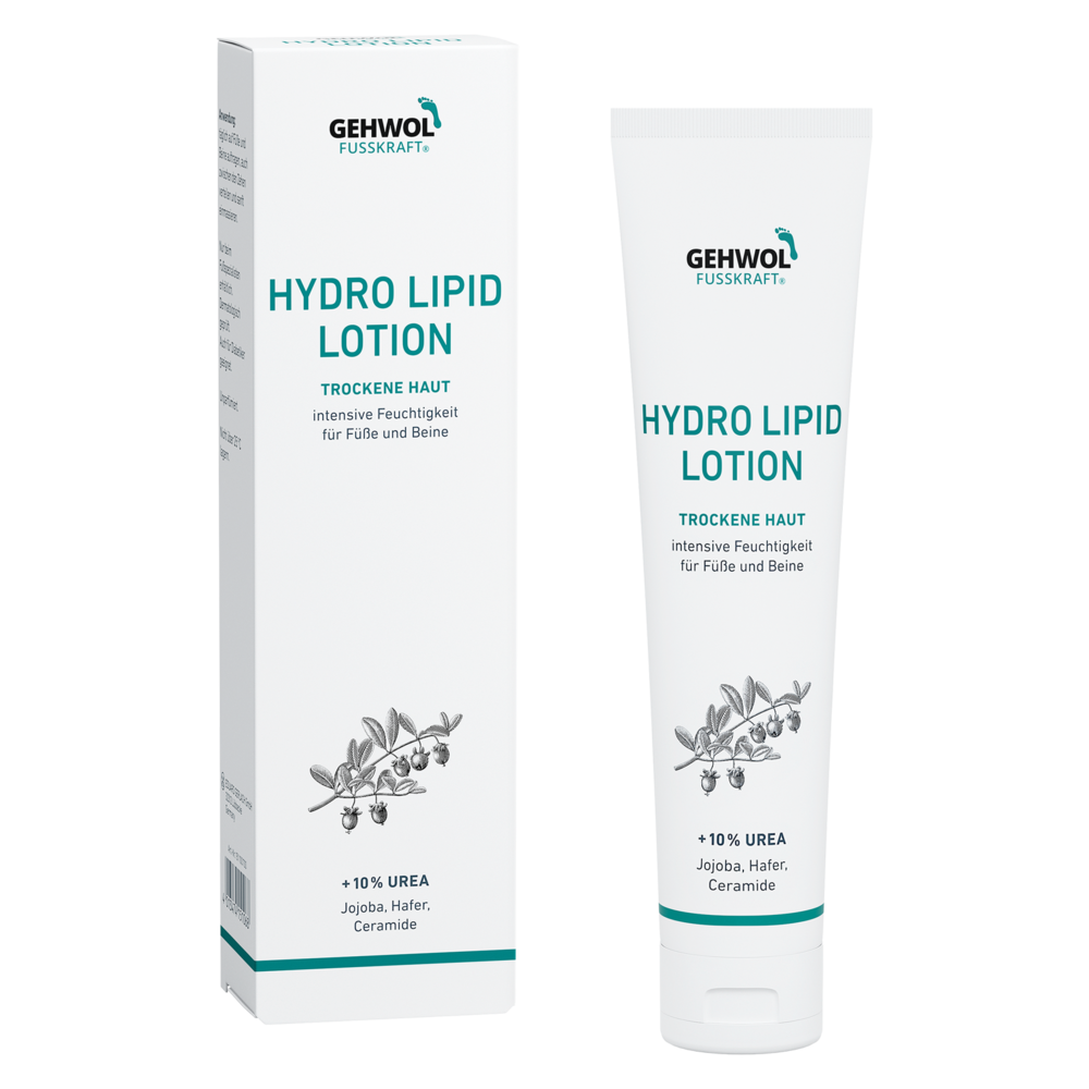Gehwol Fusskraft Hydro Lipid Lotion für trockene und feuchtigkeitsarme Fußhaut