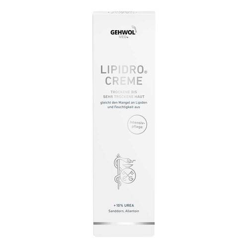 Gehwol med Lipidro Creme mit Urea und Avocadoöl für trockene Fußhaut