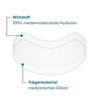 APRICOT Hals Pad mit Hyaluron für die Pflege von Hals und Dekolleté