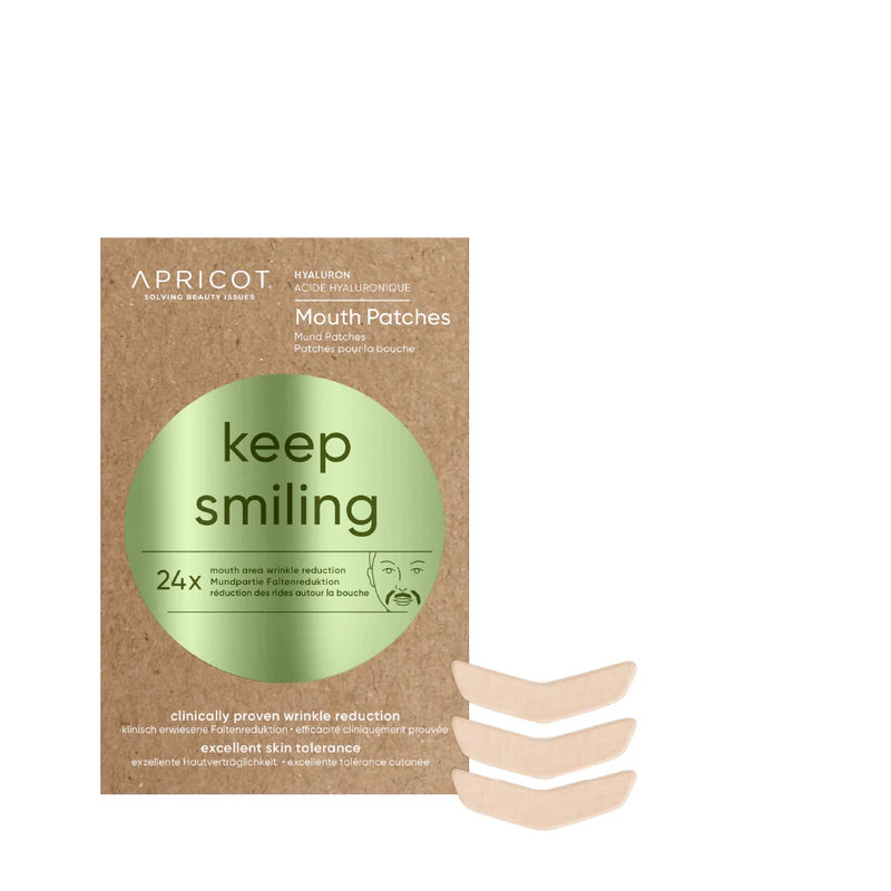 APRICOT Mund Patches mit Hyaluron für die Pflege der Lippen- und Mundpartie
