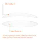 APRICOT Schlupflid Tapes für eine optisch geöffnete Augenpartie und einen wachen Blick