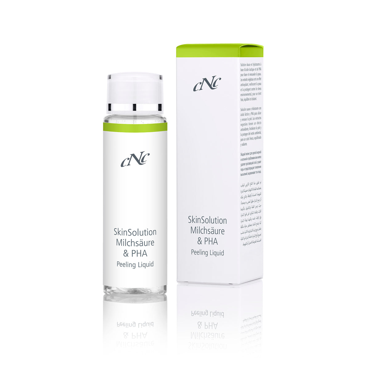 CNC SkinSolution Milchsäure und PHA Peeling Liquid für ein glattes und verfeinertes Hautbild