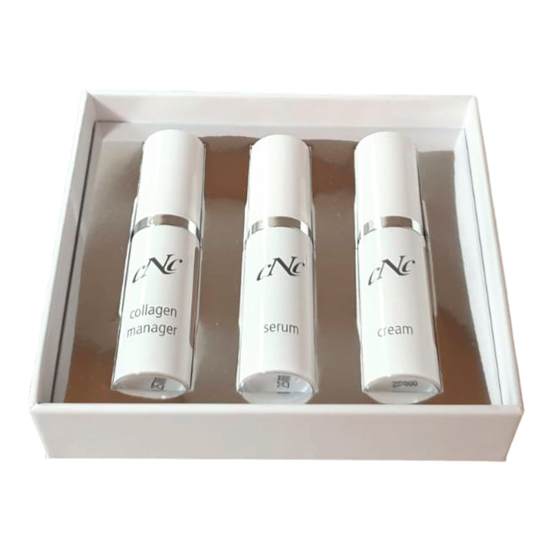 CNC MED HYAL Kit mit Serum, Cream und Collagen Manager für die Anti-Aging Pflege