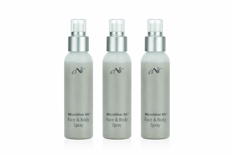 CNC MicroSilver BG™ Face & Body Spray Sparpaket 3 × 100 ml