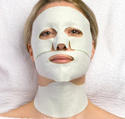 CNC aesthetic world Hydrogel Face & Neck Maske für Gesicht und Hals mit Vitamin A und Vitamin E
