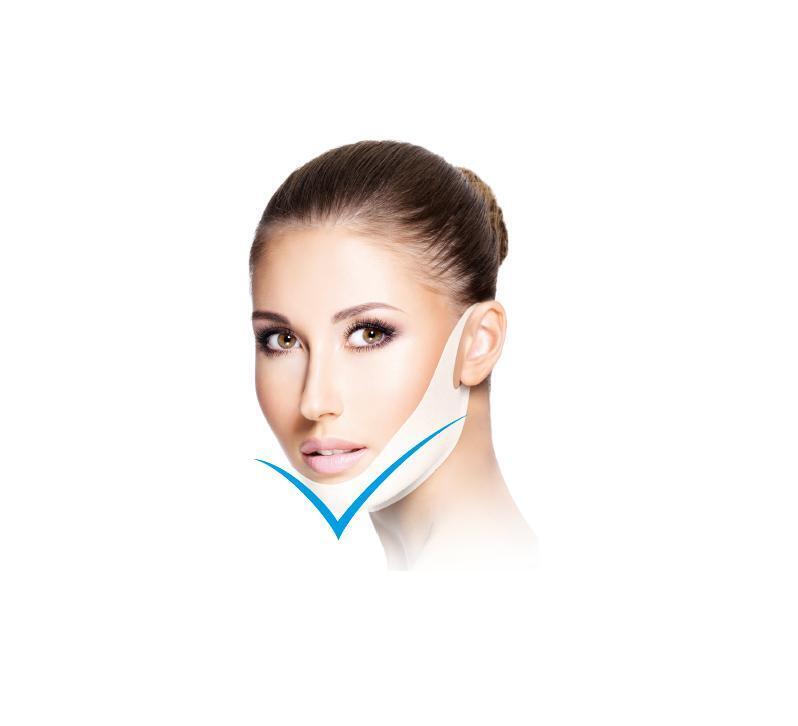 CNC aesthetic world V-Line Kinnmaske mit Kollagen und Hyaluronsäure für die Kinn- und Kieferpartie