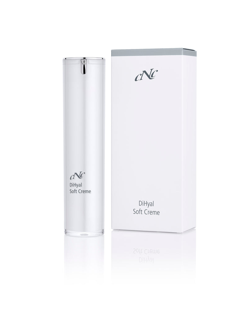 CNC classic plus DiHyal Soft Creme mit Hyaluronsäure für trockene und feuchtigkeitsarme Haut
