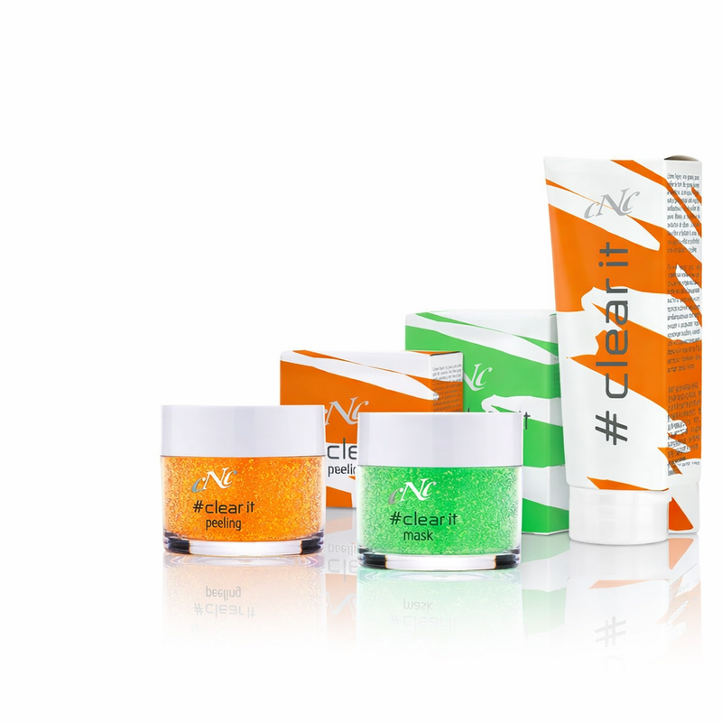 CNC #clear it Sparpaket mit Creme, Maske und Peeling für unreine Haut