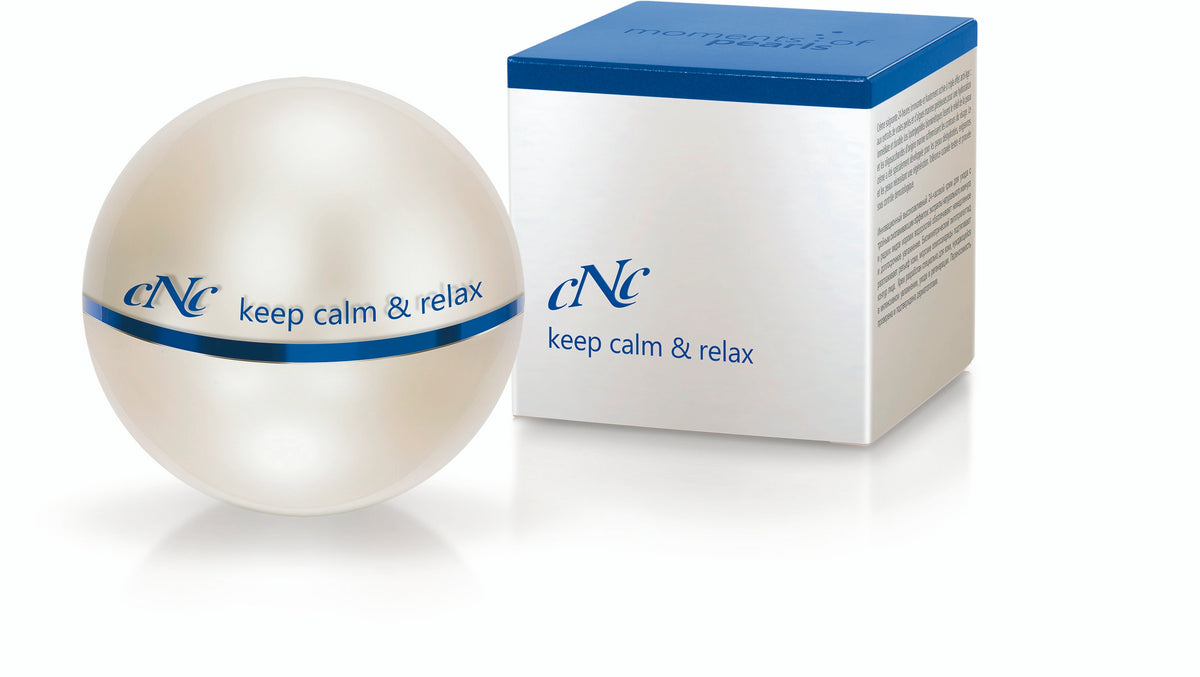 CNC moments of pearls Keep Calm & Relax Feuchtigkeitscreme für empfindliche Haut