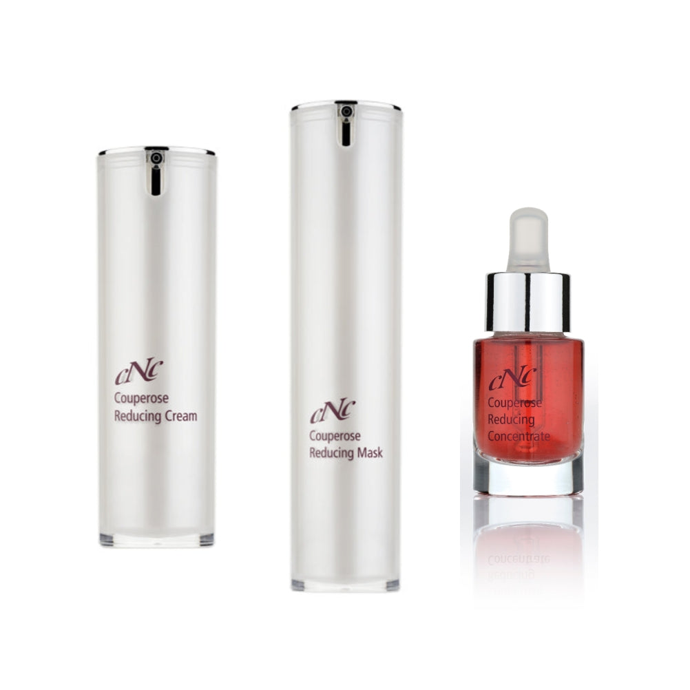 CNC Couperose Reducing Sparpaket mit Cream, Mask und Concentrate für empfindliche Haut