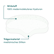 APRICOT Stirn Pad mit Hyaluron für die Pflege und Feuchtigkeitsversorgung der Stirnpartie