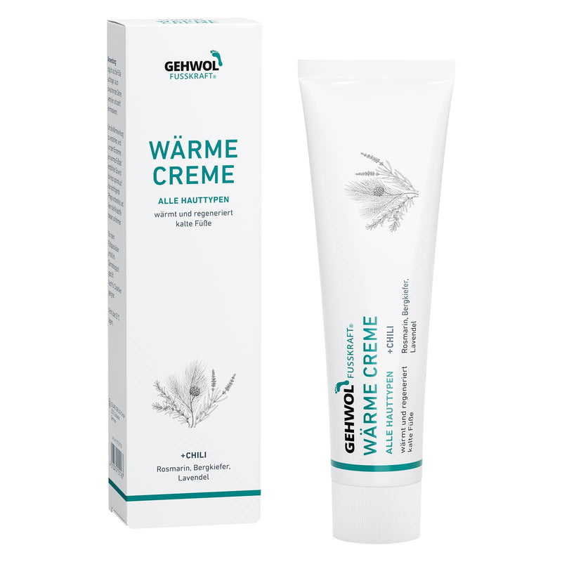 Gehwol Fusskraft Wärme Creme für kalte Füße mit Paprikaextrakt und Ingwer