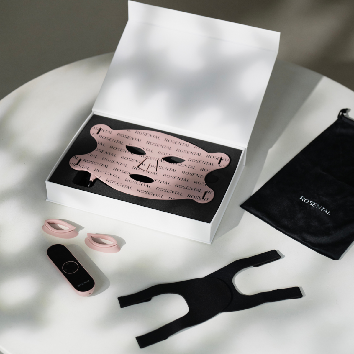 Rosental Organics LED Gesichtsmaske für Lichttherapie und Hautpflege zuhause