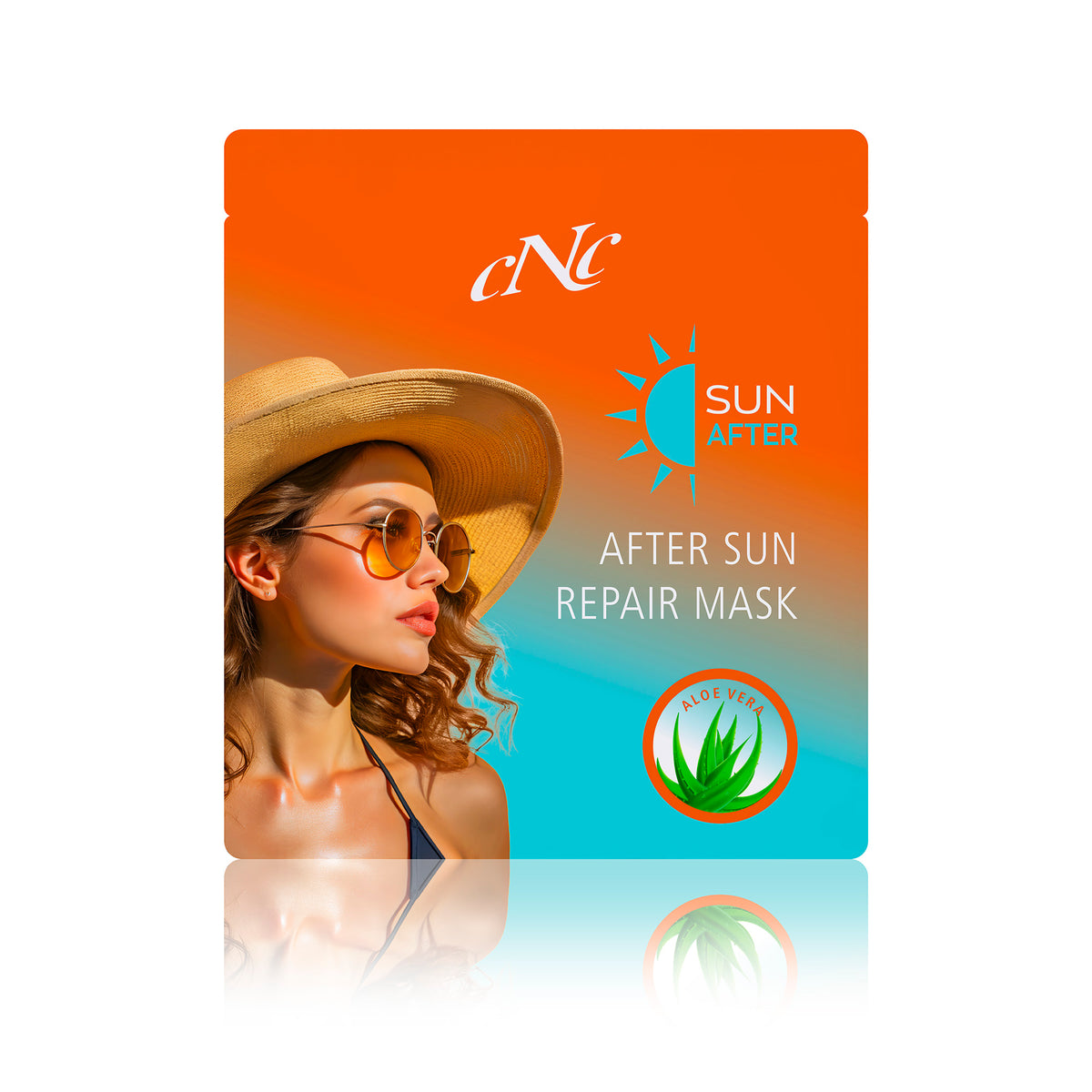 CNC After Sun Repair Mask zur Beruhigung und Pflege sonnenbeanspruchter Haut