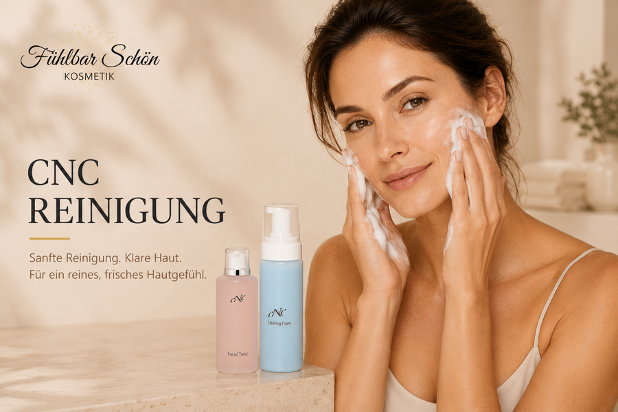 CNC Gesichtsreinigung von Fühlbar Schön Kosmetik für ein klares, frisches und gepflegtes Hautbild