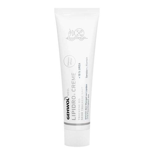 Gehwol med Lipidro Creme | Fußcreme für trockene und feuchtigkeitsarme Haut 125 ml