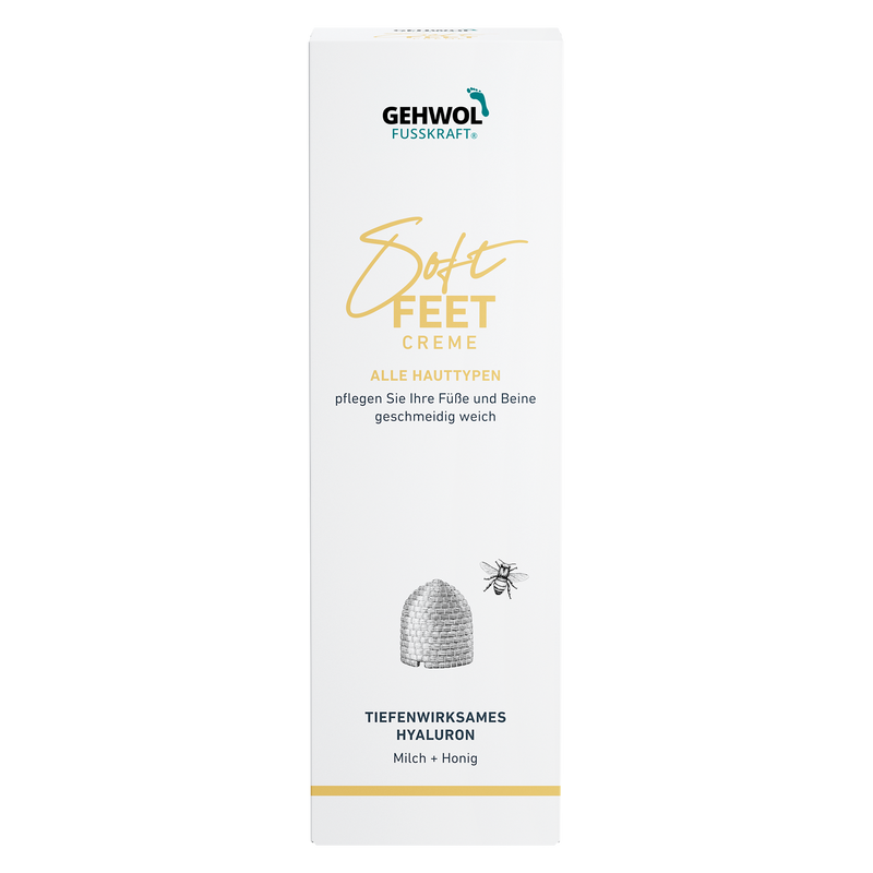 Gehwol Fusskraft Soft Feet Creme mit Milch und Honig für weiche und gepflegte Füße