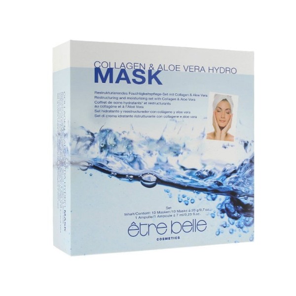 Etre Belle Collagen & Aloe Vera Hydro Mask 10xMaske 1xAmpulle