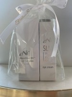 Geschenkset 6 CNC skin2derm Augencreme 15 ml & Micro Silver Handcreme mit Hyaluron 30 ml